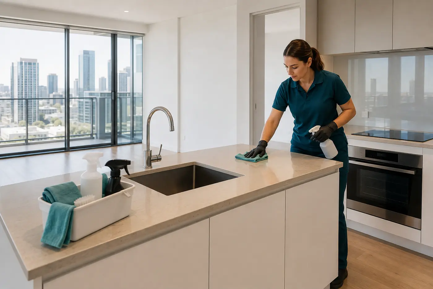 Representative Perth CBD rental property vacate cleaning